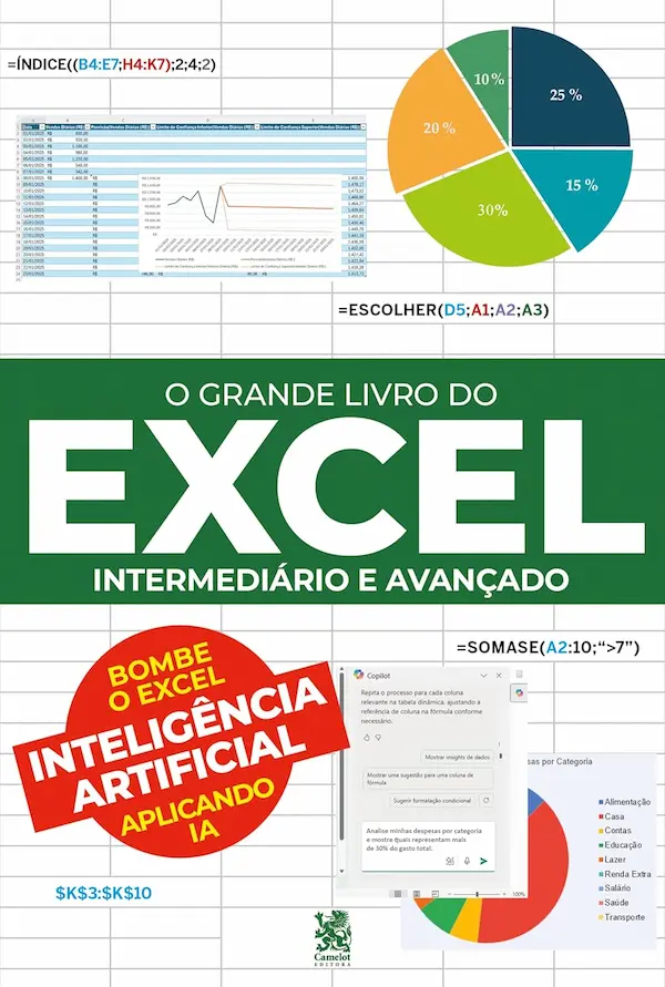 Capa do livro O Grande Livro do Excel