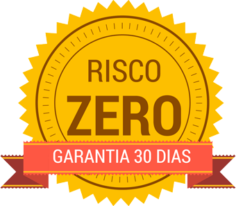Selo de garantia de 30 dias — risco zero