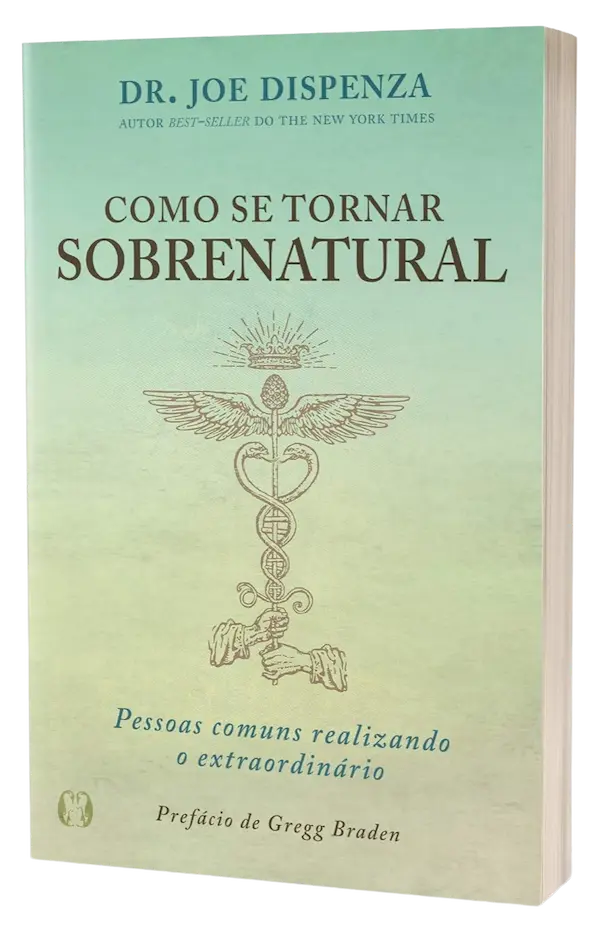 Mockup do livro Como Se Tornar Sobrenatural